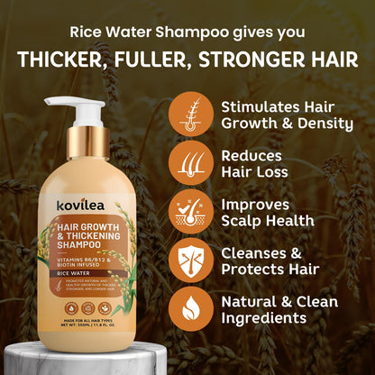 Rice Water Hair Growth Shampoo