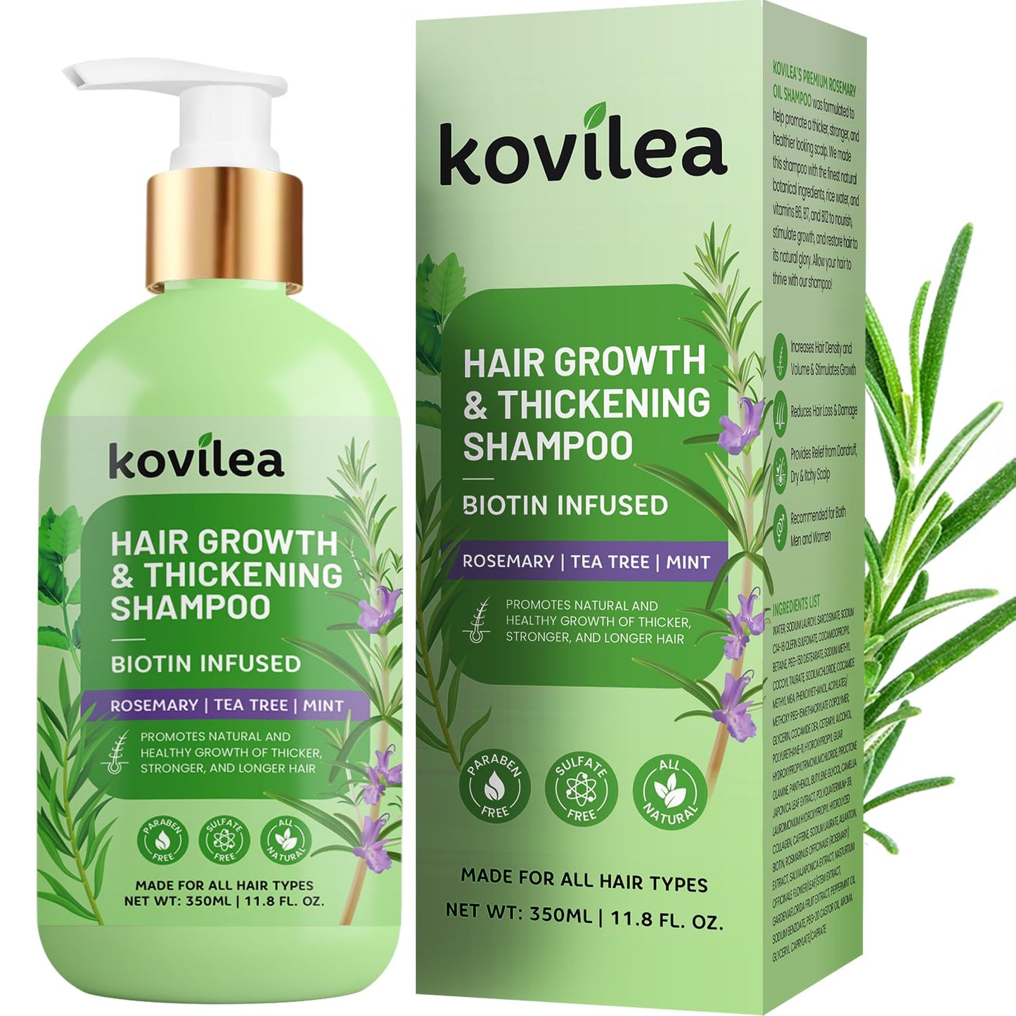 Rosemary Oil Hair Growth Shampoo